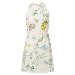 Alemais Anouk Colantoni Court cotton-twill halterneck dress Size US 2/AU 6